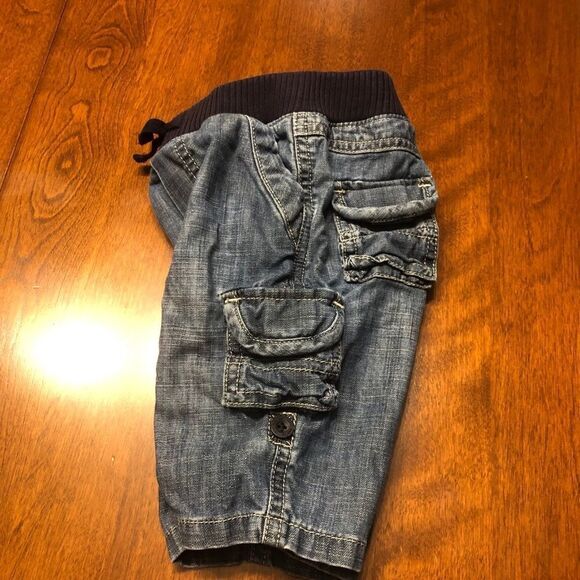 Baby Gap 0-3 months Jean Cargo Jeans Pants - Picture 2 of 4